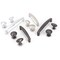 Elements 128 mm Center-to-Center Satin Nickel Rope Detailed Lindos Cabinet Pull Z115-128SN - alternate 3